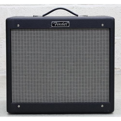 866 - Fender Blues Junior guitar amplifier, made in Mexico*Please note: Gardiner Houlgate do not guarantee... 