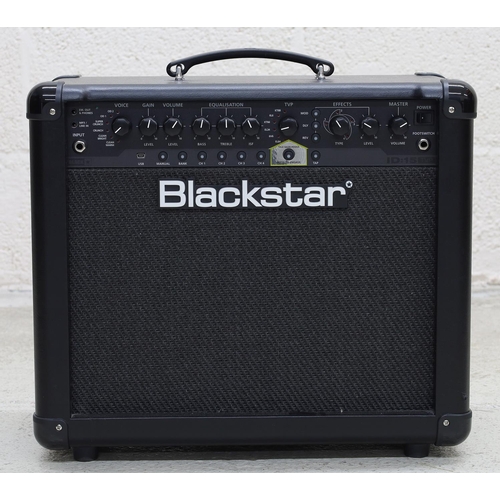 867 - Blackstar Amplification ID Series ID:15 TVP guitar amplifier*Please note: Gardiner Houlgate do not g... 