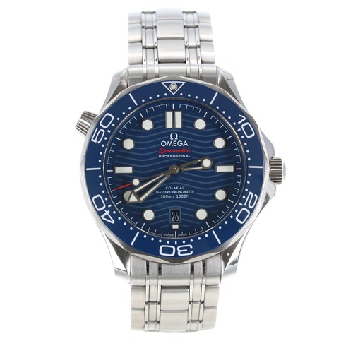 40 - Omega Seamaster Diver 300M Professional Co-Axial Master Chronometer 300m/1000ft stainless steel gent... 