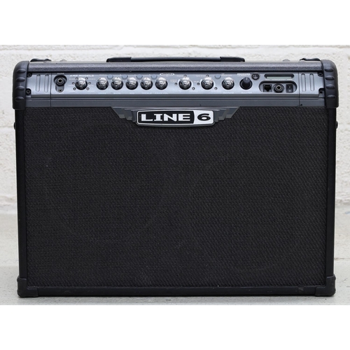 908 - Line 6 Spider III guitar amplifier, with dust cover*Please note: Gardiner Houlgate do not guarantee ... 