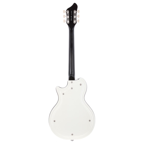 234 - 2017 Supro Dual Tone 1524EW electric guitar, made in China; Body: ermine white finish, a few light s... 
