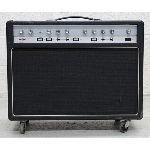 859 - 1970s HH Electronic IC100S combo guitar amplifier, made in England*Please note: Gardiner Houlgate do... 