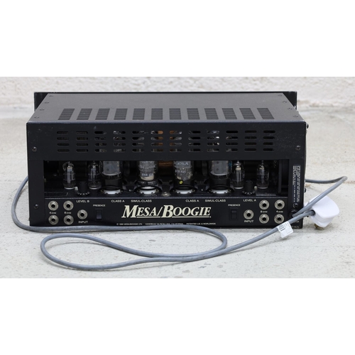 872 - Mesa Boogie Stereo Simul-Class 295 guitar amplifier rack unit, made in USA*Please note: Gardiner Hou... 