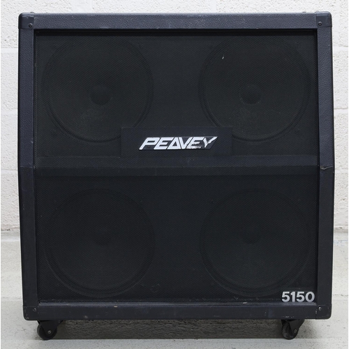 900 - Peavey 5150 4 x 12 guitar amplifier speaker cabinet, made in USA*Please note: Gardiner Houlgate do n... 