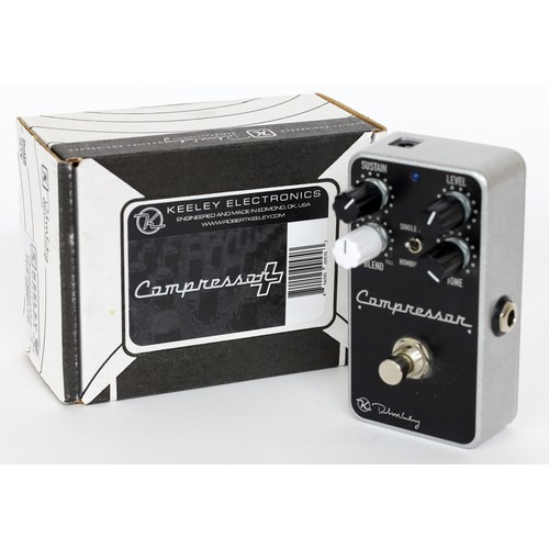 1031 - Keeley Electronics Compressor guitar pedal, boxed*Please note: Gardiner Houlgate do not guarantee th... 