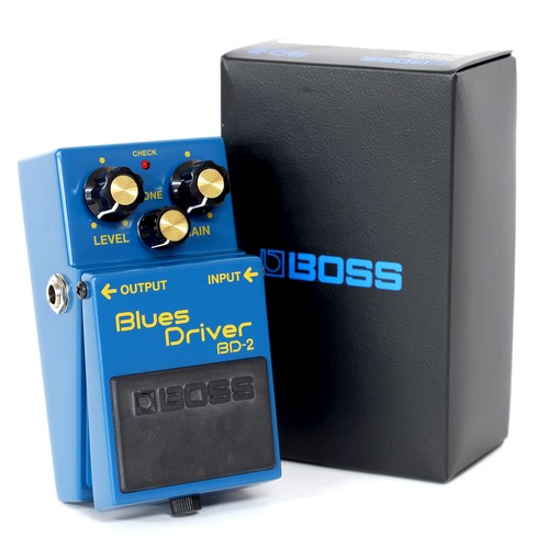 1017 - Boss BD-2 Blues Driver guitar pedal, boxed*Please note: Gardiner Houlgate do not guarantee the full ... 