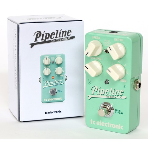 1013 - TC Electronic Pipeline Tap Tremolo guitar pedal, boxed*Please note: Gardiner Houlgate do not guarant... 