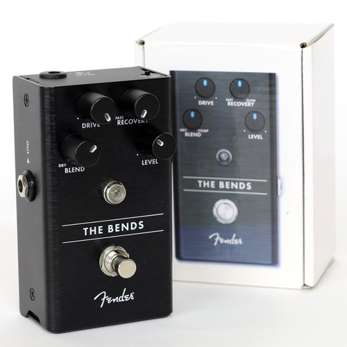 1016 - Fender The Bends compressor guitar pedal, boxed*Please note: Gardiner Houlgate do not guarantee the ... 