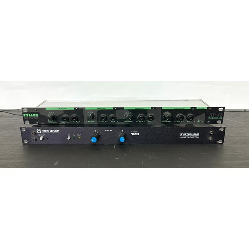 1408 - Rocktron System One Model 120 Encode/Decode noise reduction rack unit (USA voltage); together with a... 