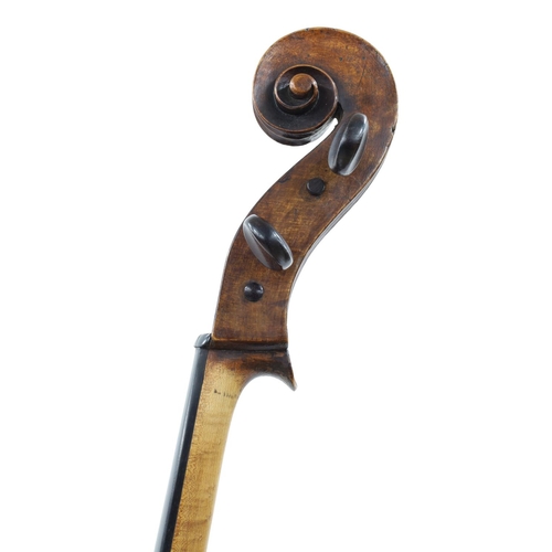 3514 - 19th century violoncello, unlabelled, 29