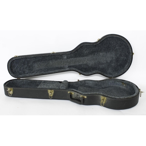 1100 - Electric guitar hard case suitable for a Les Paul style guitar