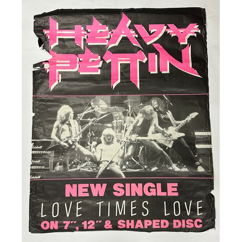 457 - Three original posters to include Def Leppard, 30