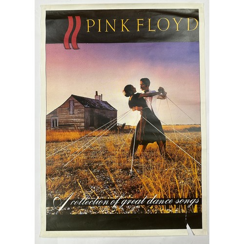 449 - Pink Floyd - original 1981 'A Collection of Great Dance Songs' promotional poster, 35