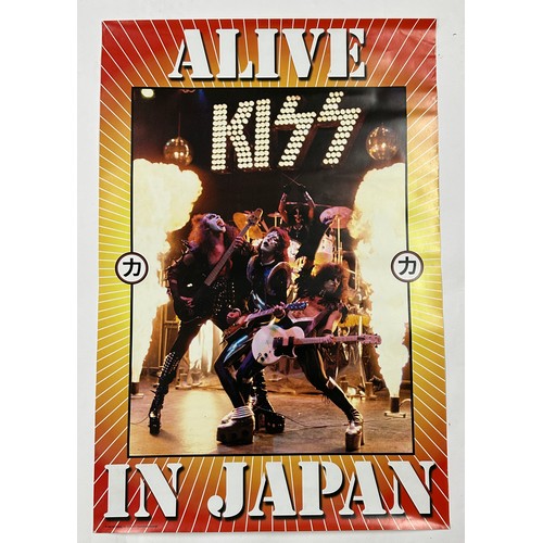 451 - Kiss - original 'Alive in Japan' tour poster, 36