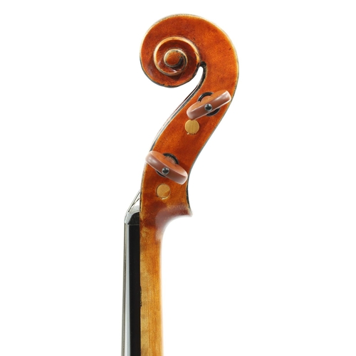 122 - Violin labelled Giuseppe Pedrazzini, Cremonese, fece in Milano l'Anno 1933; also stamped G. Petrazzi... 