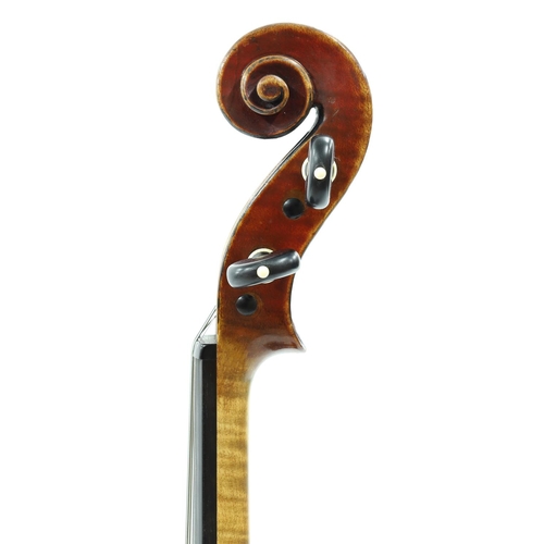 65 - French violin by and labelled N.F. Vuillaume, Luthier du Conservatoire Royal de Musique, Bruxelles, ... 