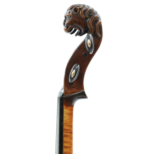 67 - 18th century German viola labelled Sebastian Kloz, Mittenwald, An. 1753, and sold with a certificate... 