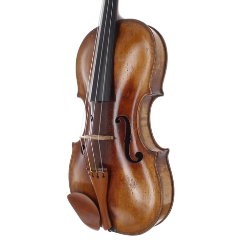 68 - English viola probably by Simon Andrew Forster and labelled David Tecchler Fecit Rome Anno..., the o... 