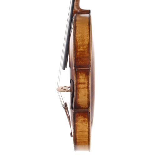 68 - English viola probably by Simon Andrew Forster and labelled David Tecchler Fecit Rome Anno..., the o... 