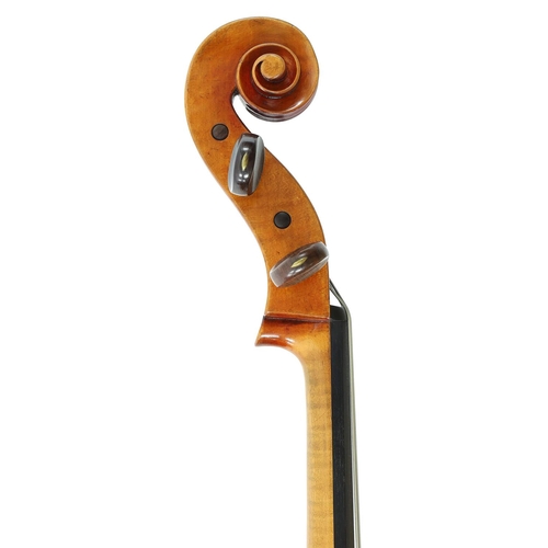 71 - German violoncello circa 1930 by and labelled Copy of Nicolas Amati Made by Ernst Heinrich Roth, the... 
