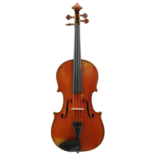 139 - Viola labelled N. Audinot, Luthier, Eleve de Vuillaume, Paris, Faubourg St. Denis, 18*9 and attribut... 