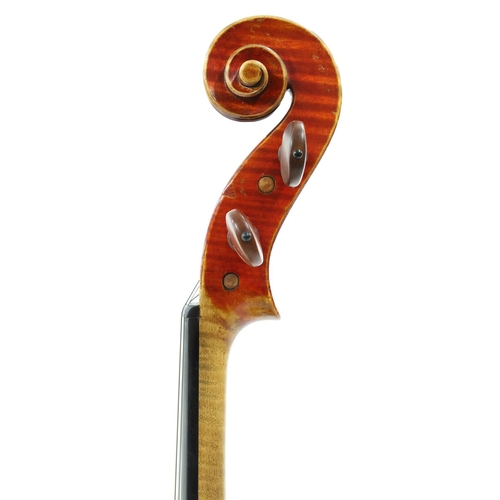 139 - Viola labelled N. Audinot, Luthier, Eleve de Vuillaume, Paris, Faubourg St. Denis, 18*9 and attribut... 