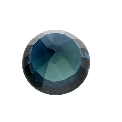 332 - Single loose round-cut sapphire, 1.48ct approx, 0.3gm