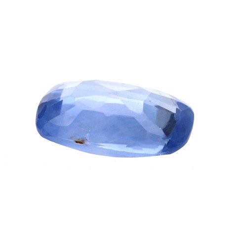 333 - Single loose light blue sapphire, 11mm x 8mm, 0.8gm, 3.63ct approx