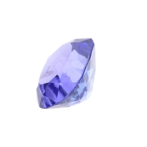 334 - Loose tanzanite, 1.50ct approx, 7mm x 6mm