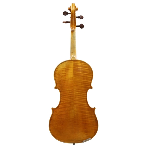 137 - Modern Portuguese viola by and labelled Antonio Capela Antense, Espinho Portugal, Faciebat Anno 1980... 