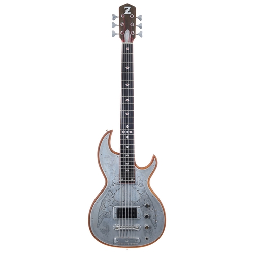 14 - 1984 Anthony Zemaitis Custom Deluxe six string bass guitar, made in England; Body: mahogany with Dan... 