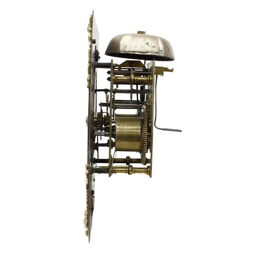 1803 - Dr John Plowman - Oak eight day longcase clock with five pillar movement, the 12