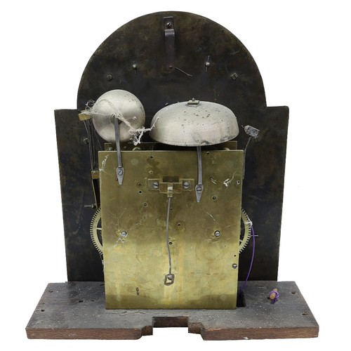 1806 - Dr John Plowman - Good oak three train longcase clock, the 12