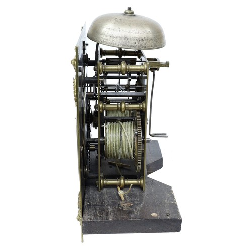 1808 - Dr John Plowman - Good olivewood and marquetry eight day longcase clock with five pillar movement, t... 