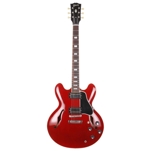177 - 2008 Gibson Custom Shop Memphis ES-335 semi-hollow body electric guitar, made in USA; Body: cherry f... 
