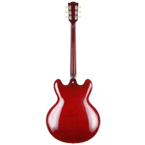 177 - 2008 Gibson Custom Shop Memphis ES-335 semi-hollow body electric guitar, made in USA; Body: cherry f... 