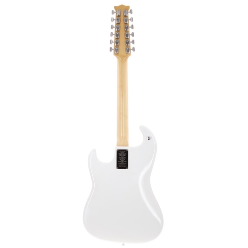 187 - Burns Baldwin Double Six twelve string electric guitar, made in England, circa 1966; Body: white ref... 