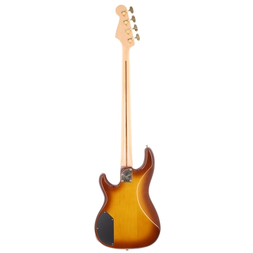 188 - Fender Precision Bass Lyte PJR-65 bass guitar, made in Japan (1989-1990); Body: violin burst finish,... 