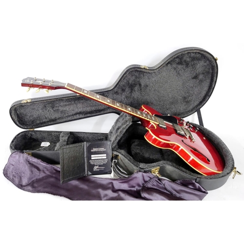 177 - 2008 Gibson Custom Shop Memphis ES-335 semi-hollow body electric guitar, made in USA; Body: cherry f... 