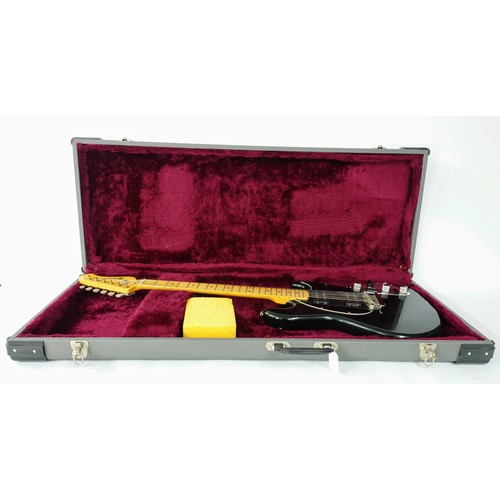 148 - 1977 Music Man Stingray I electric guitar, made in USA; Body: Black finish with various dings, blemi... 