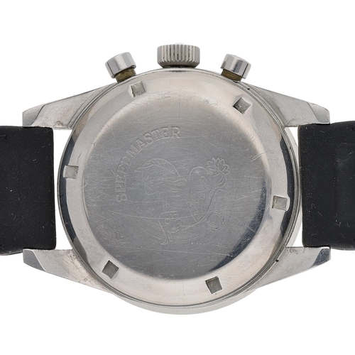 2 - (319) (9824-3-A) Omega Speedmaster 'Ed White' Pre-Moon Chronograph stainless steel gentleman's wrist... 