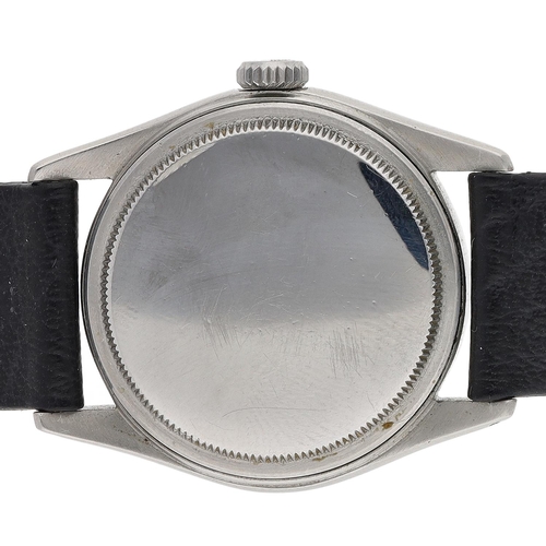 22 - (436) (143931-1-A) Rolex Oyster Precision stainless steel gentleman's wristwatch, reference no. 6082... 