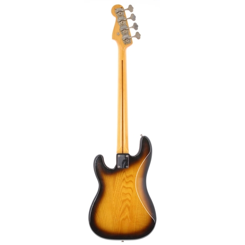 1982 Fender Squier Series JV Precision Bass guitar, made in