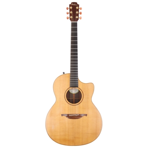 152 - 1992 Lowden LSE II electro-acoustic guitar, made in Northern Ireland, Back and sides: Indian Rosewoo... 