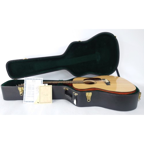 158 - 2011 C.F Martin 50th Anniversary J12-16GT twelve string electro-acoustic guitar, made in USA; Back a... 