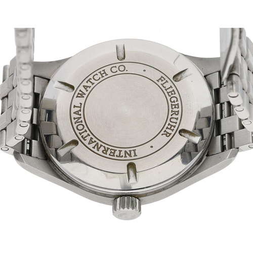 37 - (340) (9874-1-A) IWC (International Watch Company) Mark XVI Pilot's automatic stainless steel gentle... 