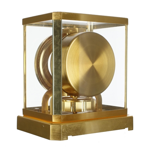 1335 - Good Jaeger-LeCoultre Atmos clock, inscribed Caliber 528-8 beneath the base and ser. no. 439432 on t... 