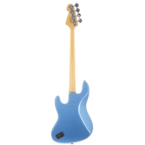 270 - Sandberg California TT four string bass guitar; Body: lake placid blue finish; Neck: maple; Fretboar... 