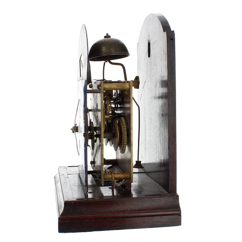 1323 - Interesting early Chinese verge clock timepiece with passing strike on a bell, the 4.25