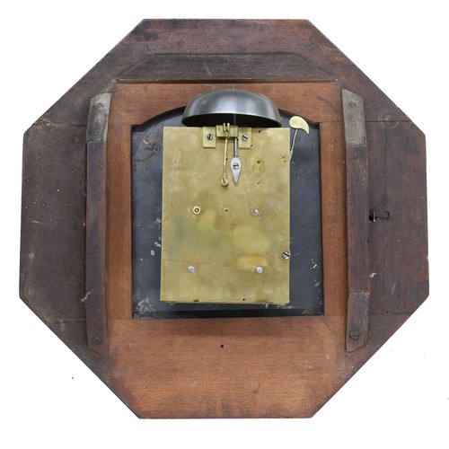 1710 - Rosewood and brass inlaid double fusee 12